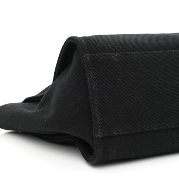 cc Canvas Pearl Medium Deauville Tote Black - Afbeelding 6