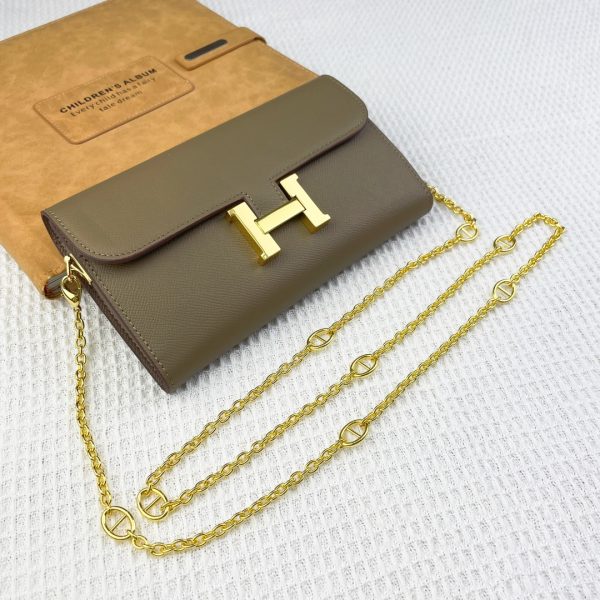 H Constance empson leather bag size:22*11cm - Afbeelding 12
