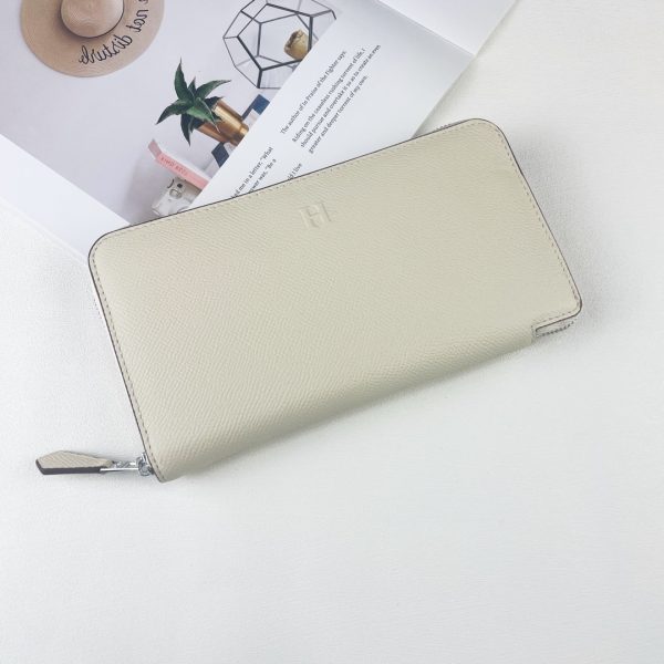 H Silk'in empson-Barenia leather wallet size : 20x11.5x1.5 cm - Afbeelding 17