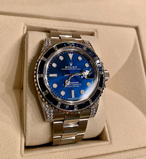 Blue Dial | RLX, Submariner Date Greenwich-Master II 116758 - Image 2