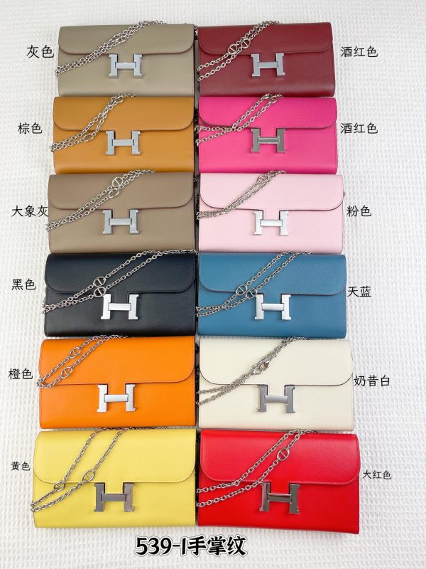 H Constance empson leather bag size:22*11cm - Afbeelding 15