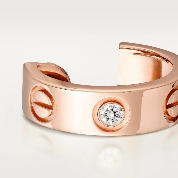 car The London Love Earrings With Diamond - Immagine 7