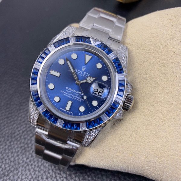 Blue Dial | RLX, Submariner Date Greenwich-Master II 116758