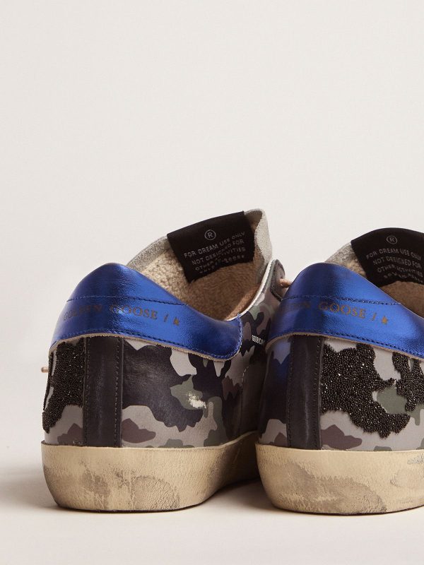 Camouflage Sup-S sneakers with glitter - Image 4