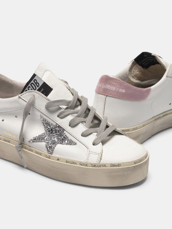 Hi Star sneakers with glittery star and laminated heel tab - Image 4