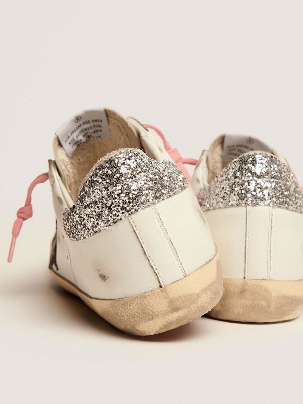 Sup-S LTD sneakers with colored glitter star and heel tab - Immagine 5