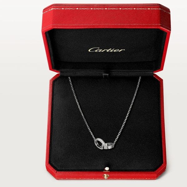 car Love Necklace Interlocking 2 Circles Necklace - Afbeelding 24