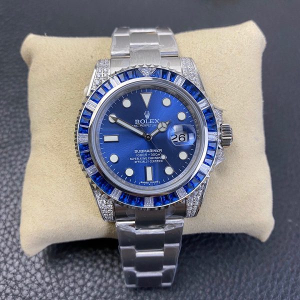 Blue Dial | RLX, Submariner Date Greenwich-Master II 116758 - Image 3