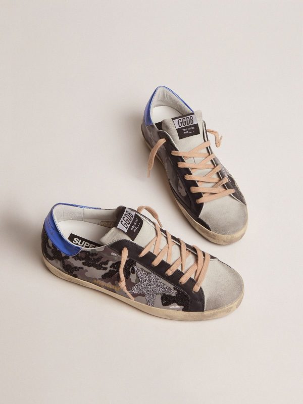 Camouflage Sup-S sneakers with glitter - Image 2