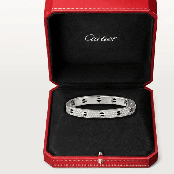CAR LOVE BRACELET, DIAMOND-PAVED, CERAMIC - Billede 5