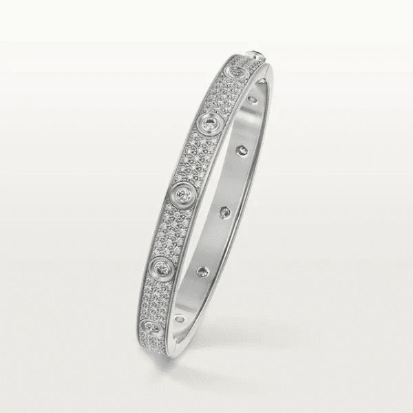 CAR LOVE BRACELET, DIAMOND-PAVED - Image 2