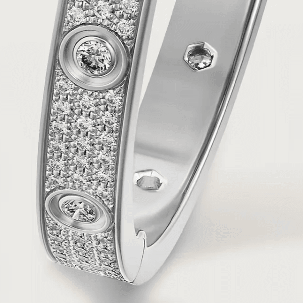 CAR LOVE BRACELET, DIAMOND-PAVED - Image 7