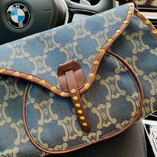 Ce new arrival denim bag size: 26*17 - Image 8