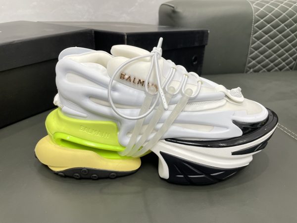 Bam man and women shoes heels 8cm white green