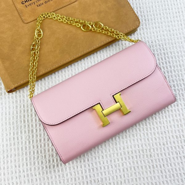 H Constance empson leather bag size:22*11cm - Afbeelding 14