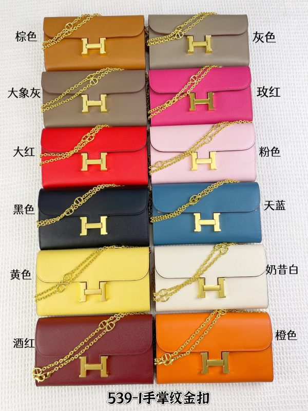 H Constance empson leather bag size:22*11cm - Afbeelding 16