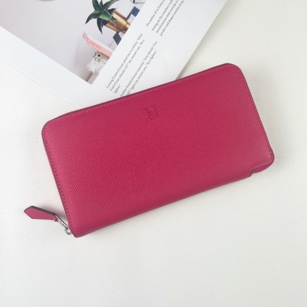 H Silk'in empson-Barenia leather wallet size : 20x11.5x1.5 cm - Afbeelding 16