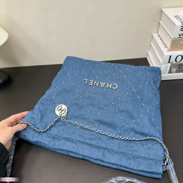 CC new arrival denim 22bag - Immagine 8