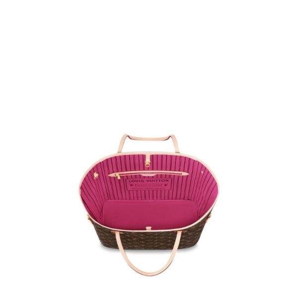 L M41178 Neverfull MM Shoulder Bag Monogram Canvas - Bild 3