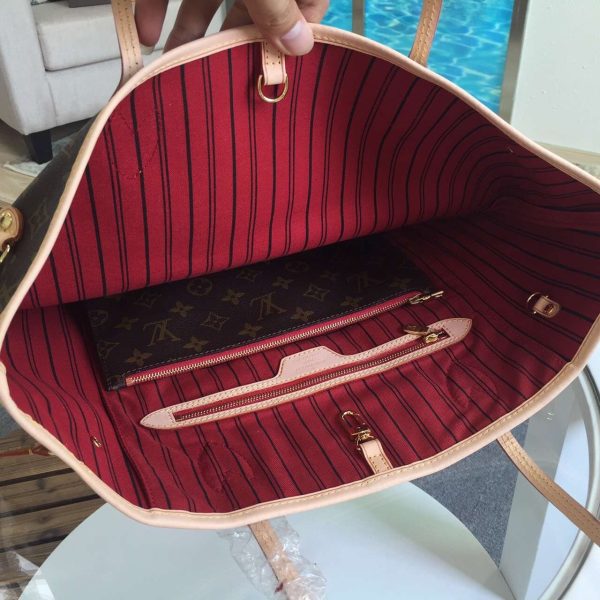 L Neverfull MM Bag Monogram Canvas M40996 - Image 5