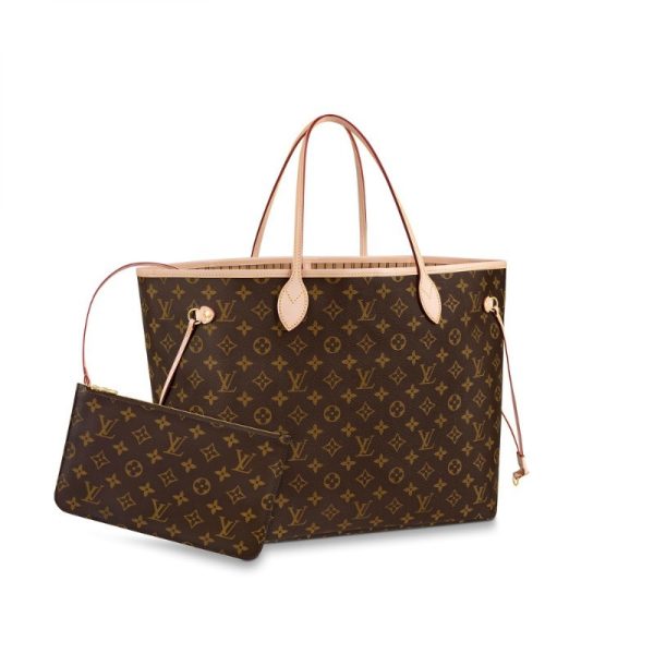L Monogram Canvas Neverfull GM M40990 Beige - Bild 2