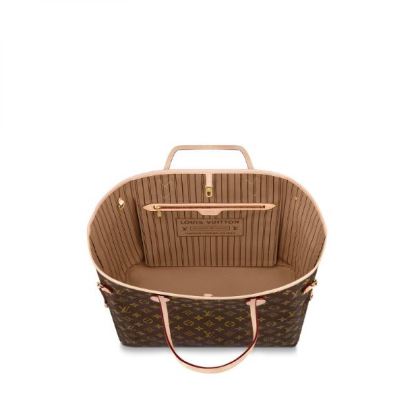 L Monogram Canvas Neverfull GM M40990 Beige - Bild 3
