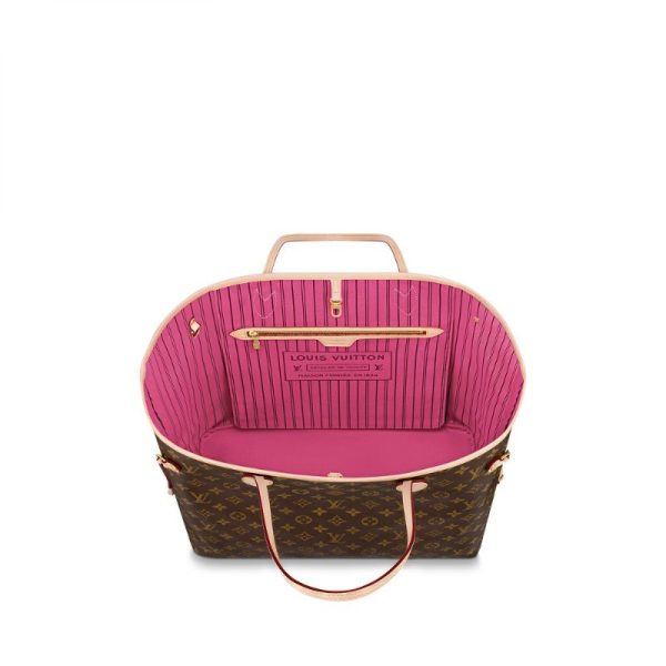 L M41180 Neverfull GM Shoulder Bag Monogram Canvas - Immagine 3