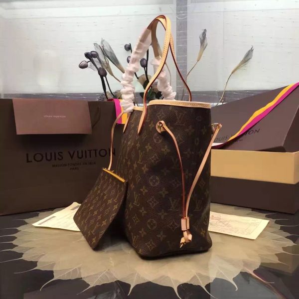 L Neverfull MM Bag Monogram Canvas M40997 - Bild 2