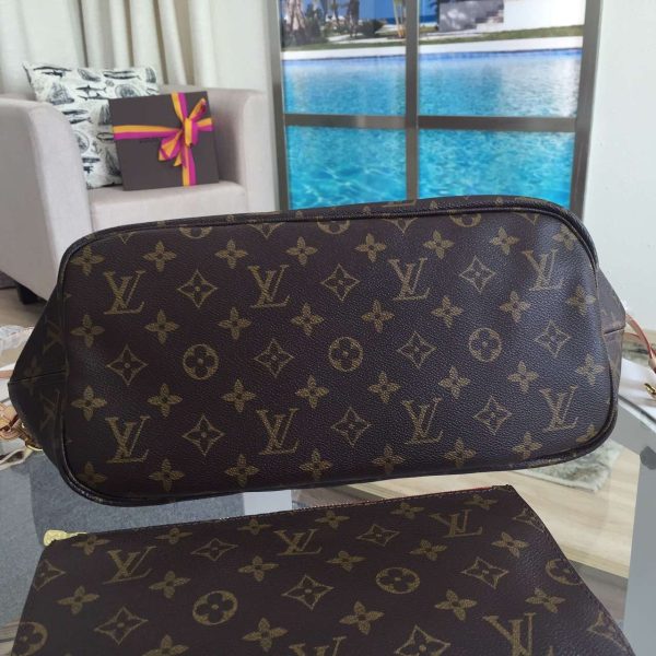 L Neverfull MM Bag Monogram Canvas M40996 - Image 2