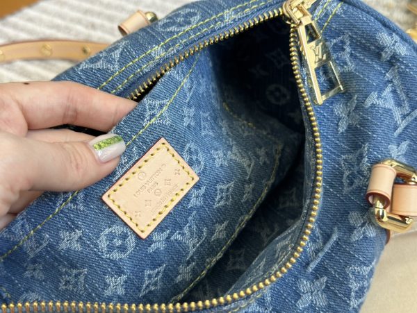 Louis Monogram new arrival denim bag size: 30*15cm - Bild 7