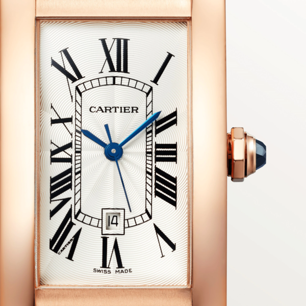 CAR Tank Am��ricaine 18K Rose Gold Unisex Watch, W2620030 - Image 2