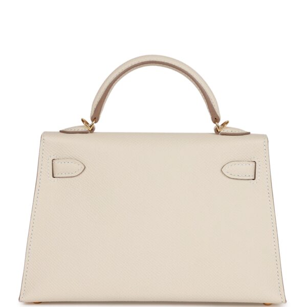 H Kelly Sellier 20 Craie Epsom Gold Hardware - Billede 3