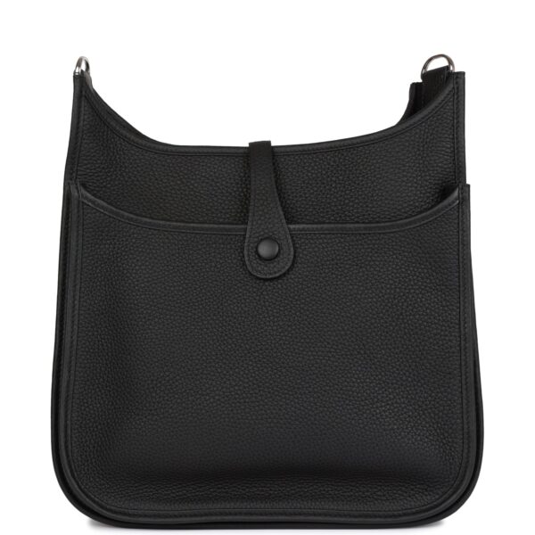 H Evelyne III PM Black Clemence Palladium Hardware - Afbeelding 3