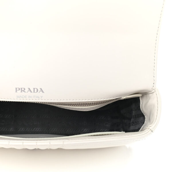 PP Medium Diagramme Bag in White - Image 4