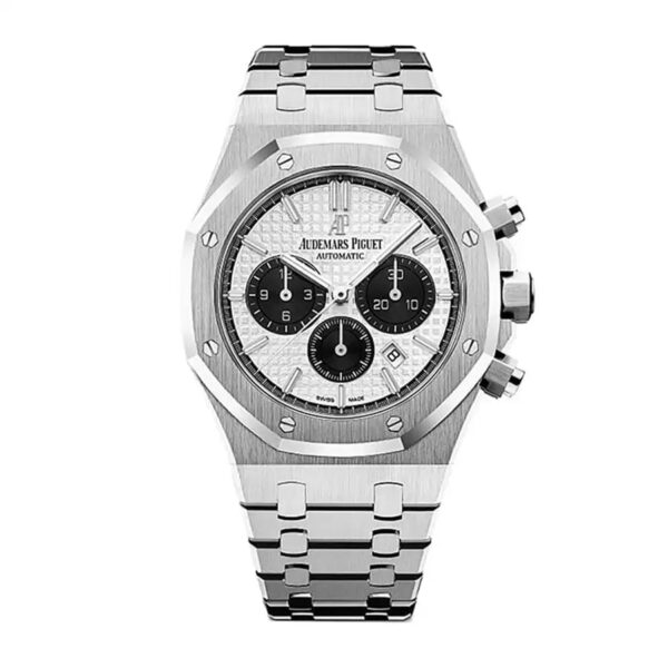 AP Royal Oak Selfwinding 41MM Chronograph Silver Watch