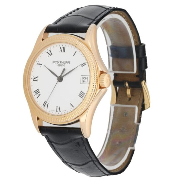 PP Calatrava 5117R 18K Rose Gold Men's Watch Box & Papers - Immagine 2
