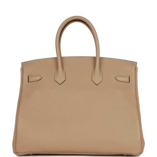 H Birkin 35 Trench Clemence Gold Hardware — изображение 3