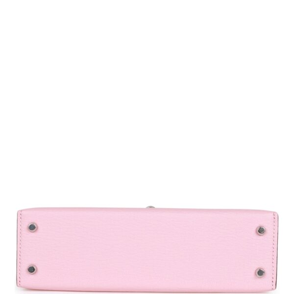 H Kelly Sellier 20 Rose Sakura Chevre Palladium Hardware — изображение 5