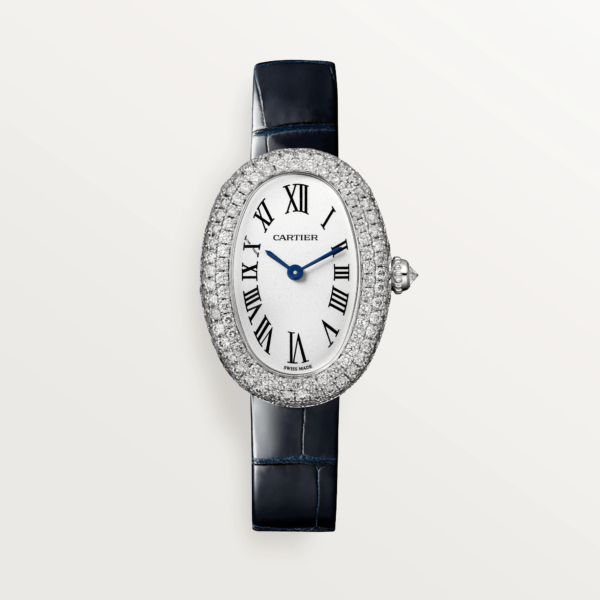 CAR Baignoire 18K White Gold & Diamonds Ladies Watch, WJBA0015