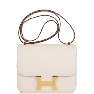 H Constance 18 Nata Chevre Mysore Gold Hardware