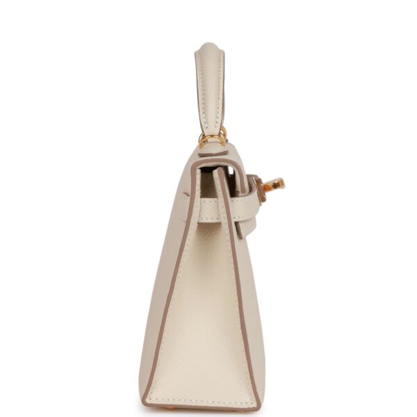 H Kelly Sellier 20 Craie Epsom Gold Hardware - Billede 2