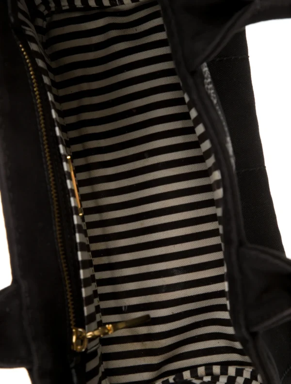 PP Small Cotton Canvas Tote in Black - Bild 3