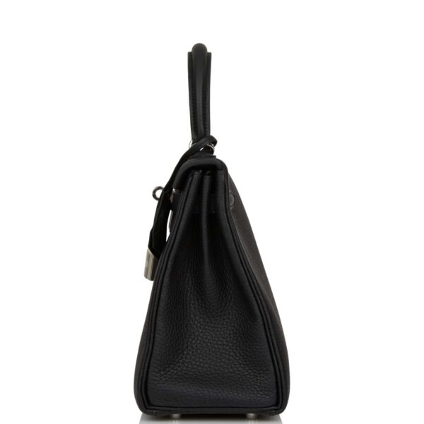 H Kelly Retourne 25 Black Togo Palladium Hardware - Immagine 4