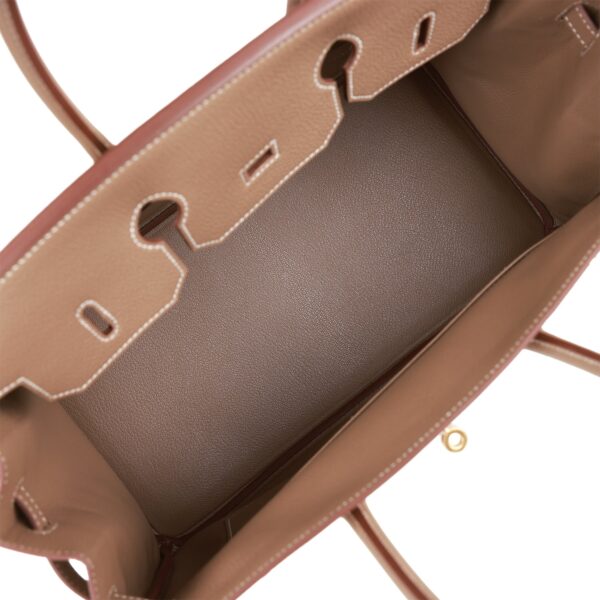 H Birkin 35 Etoupe Togo Gold Hardware - Image 7