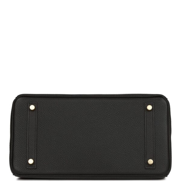H Birkin 30 Black Togo Gold Hardware - Immagine 5