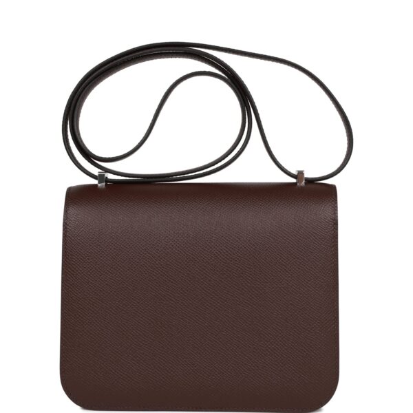 H Constance 18 Rouge Sellier Epsom Palladium Hardware - Bild 3