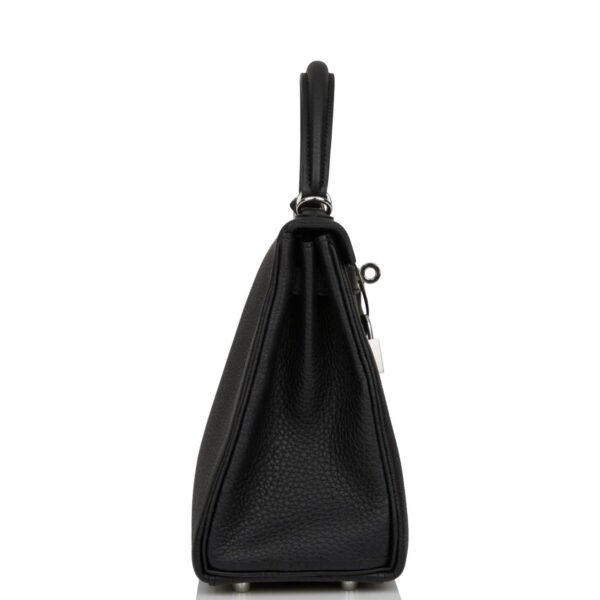 H Kelly Retourne 25 Black Togo Palladium Hardware - Immagine 2
