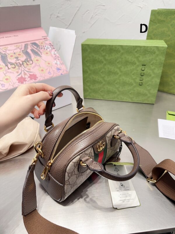 GC498 Ophidia GG Mini Top Handle Bag / 8.2"W x 4.7"H x 4"D - Immagine 6