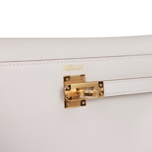 H Kelly Danse Gris Perle Swift Gold Hardware - Bild 6