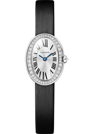 CAR Baignoire 18K White Gold & Diamonds Ladies Watch, WJBA0026